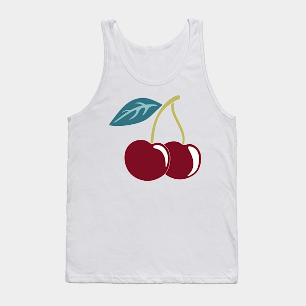 Cherry Polkadot Tank Top by MyMadMerch